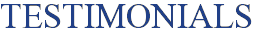 Testimonials